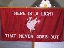 Tour flag from the Merseyside Bruise Boys